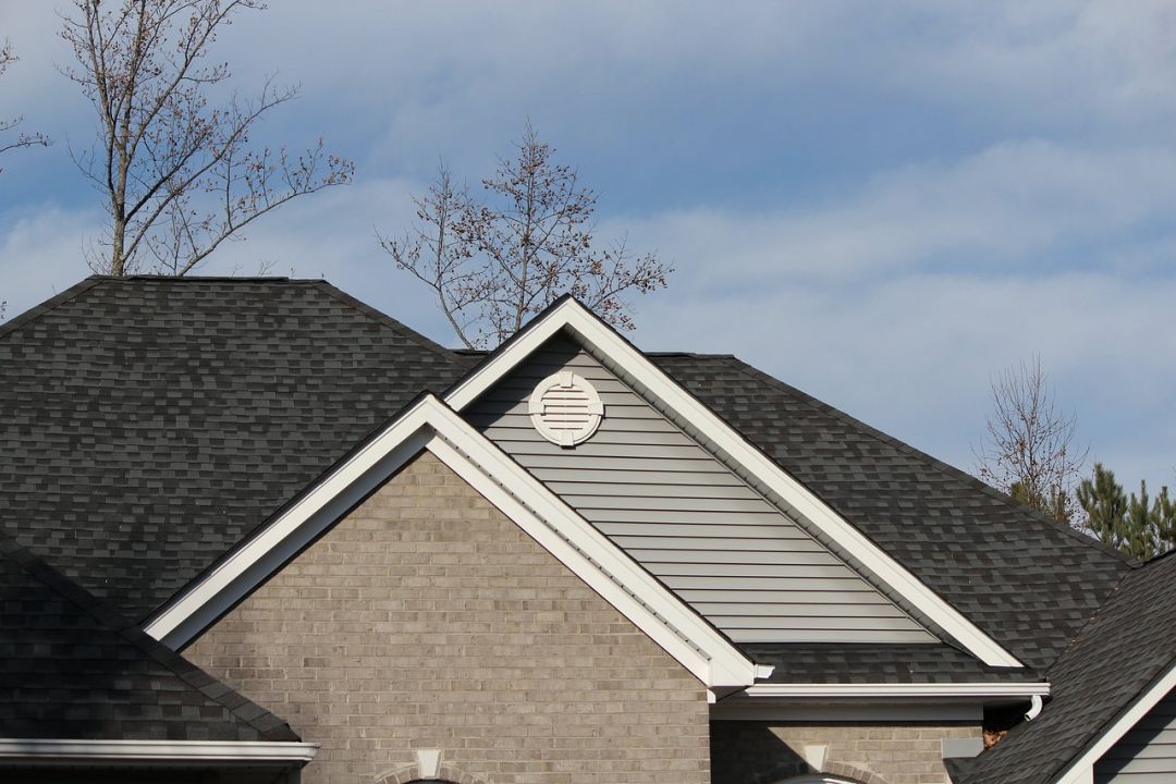 a shingle roof that may be susceptible to wind damage