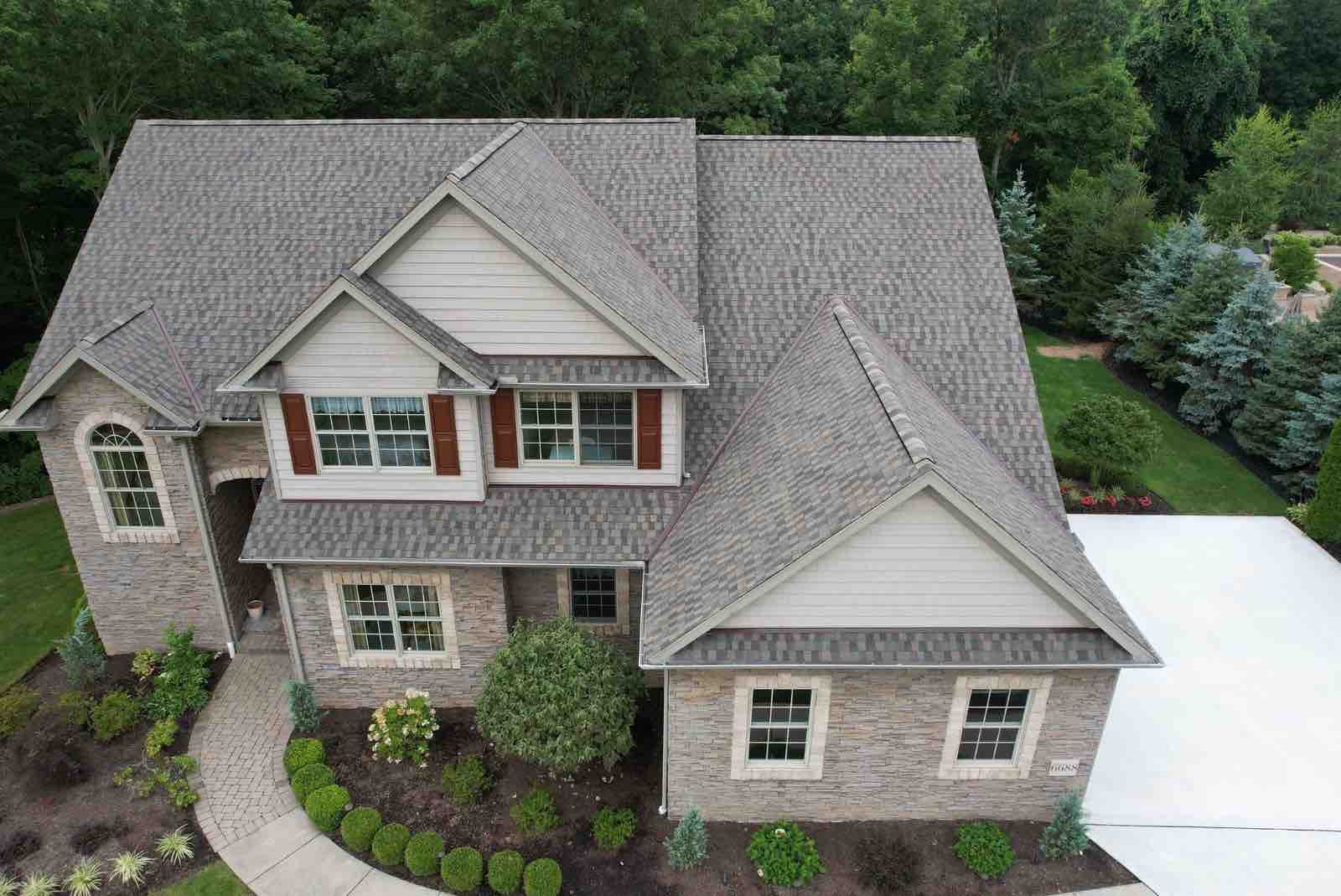 Roof replacement project from RAW Roofing capturing the top roofing trends to watch for in 2024