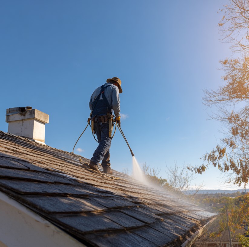 roof cleaning