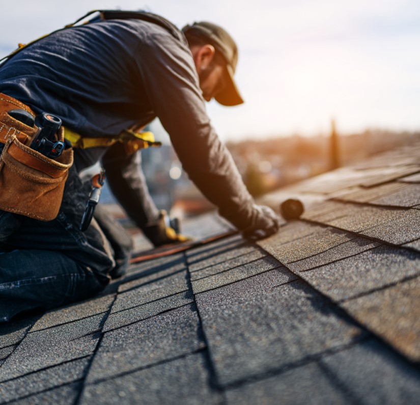 how to find age of roof